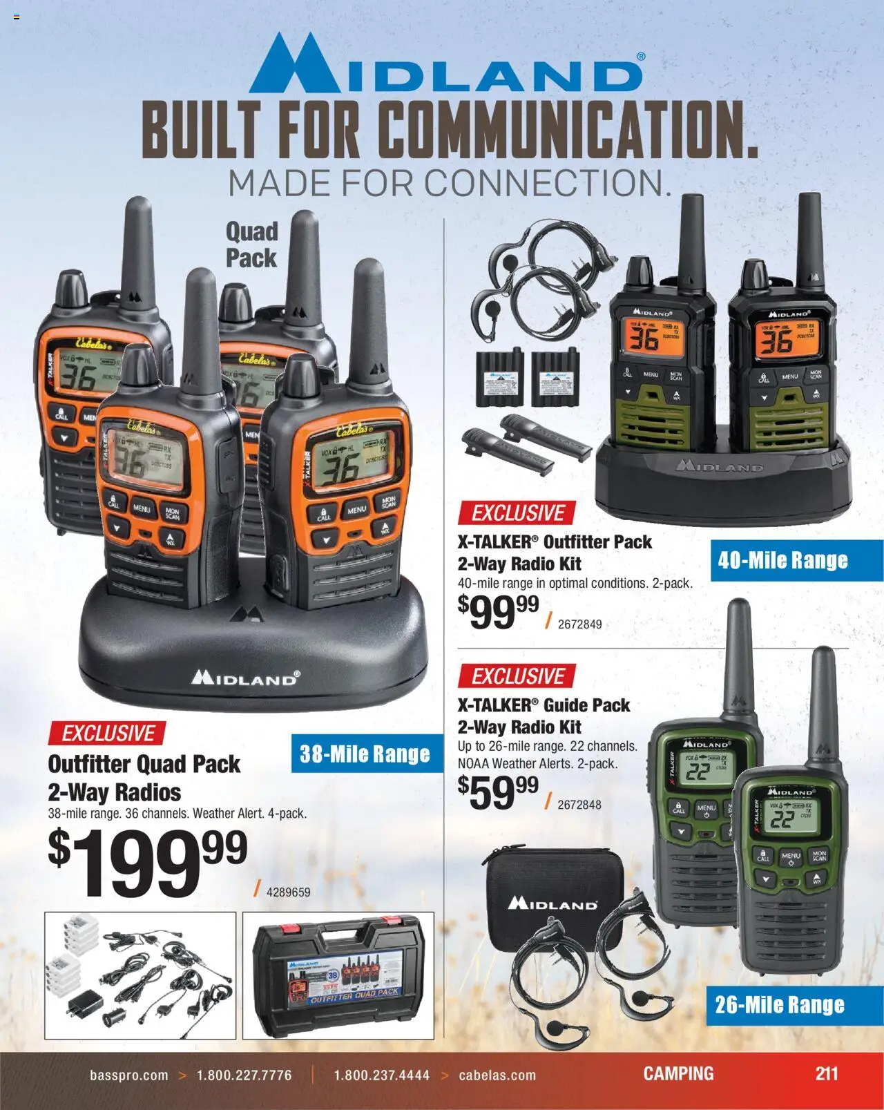 Cabela's Hunting Master 25 - valid from 11.08.2025 | Page: 211 | Products: Radio