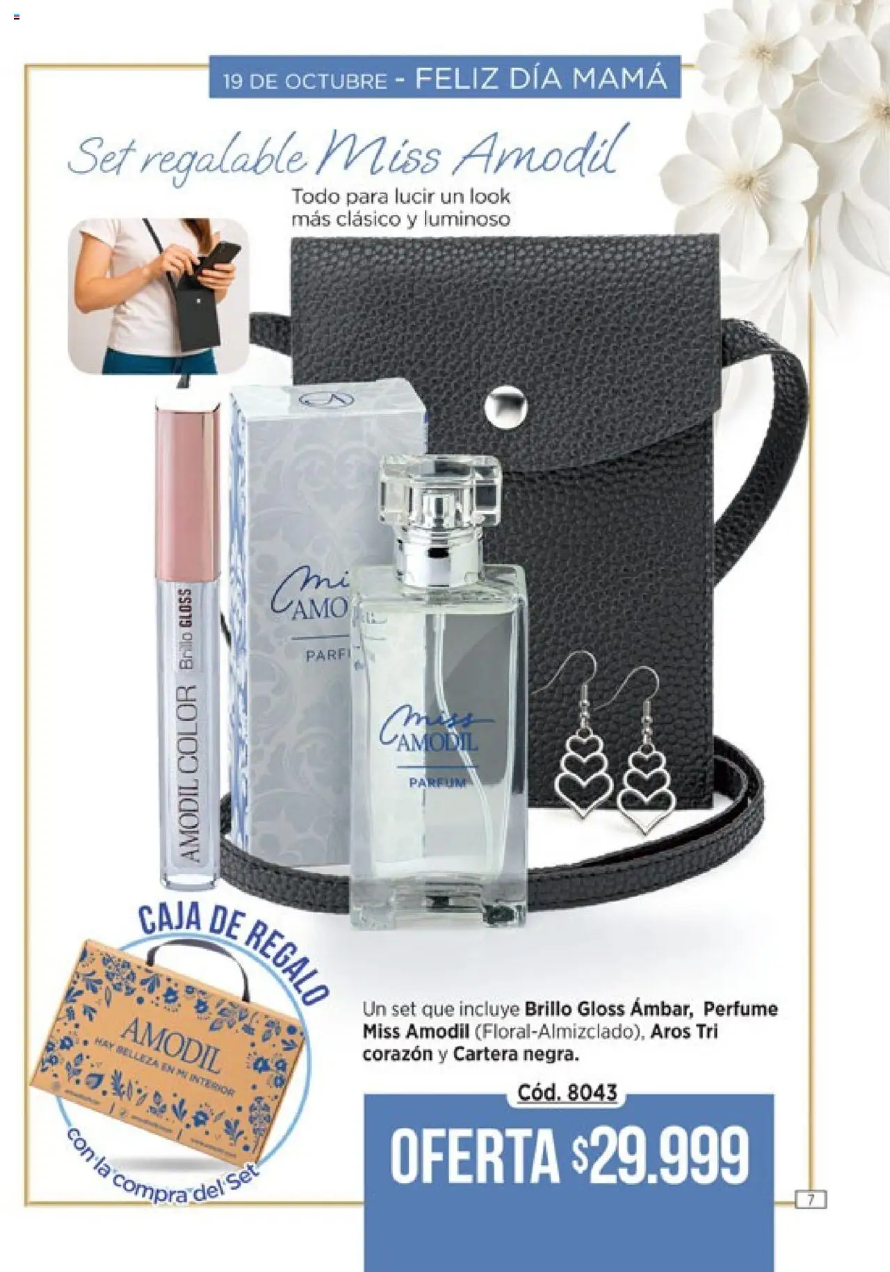 Catálogo Amodil Campaña 14 │ válido desde el 19.08.2025 | Página: 7 | Productos: Cartera, Aros, Perfume, Brillo