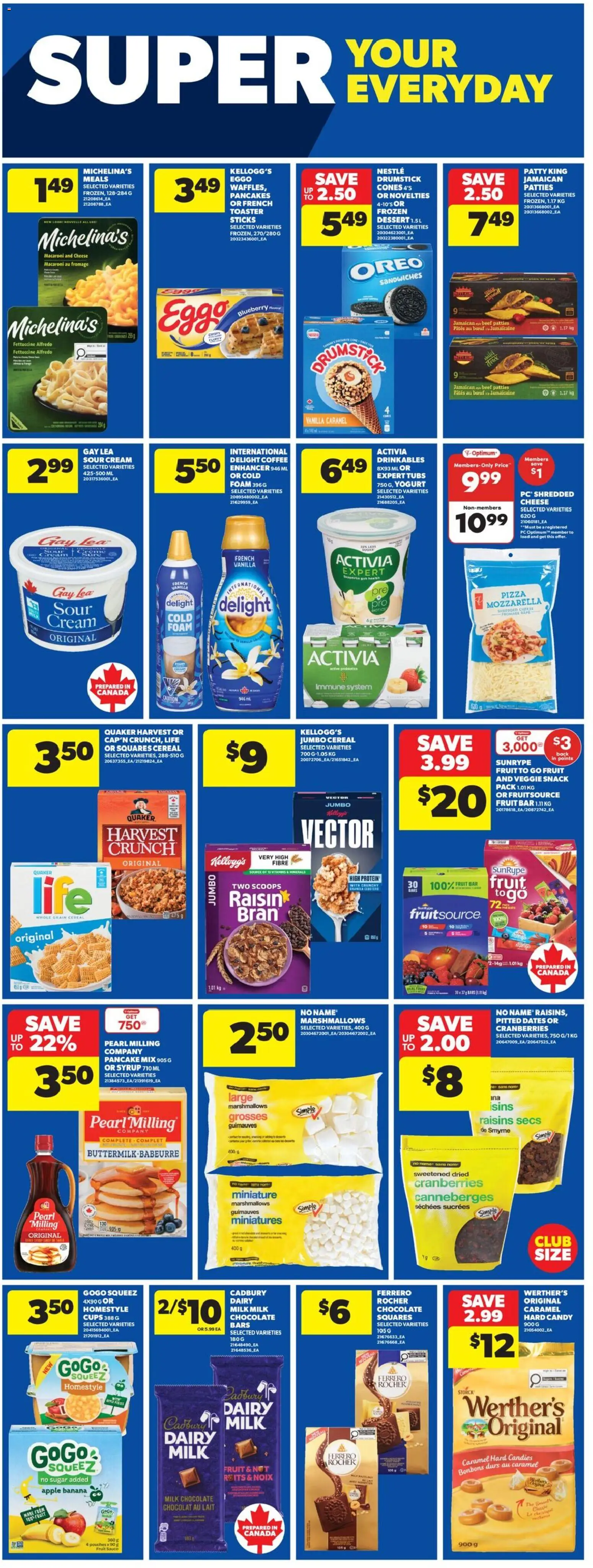 Real Canadian Superstore flyer valid from 09.04.2026 | Page: 21 | Products: Beef, Cream, Milk, Yogurt