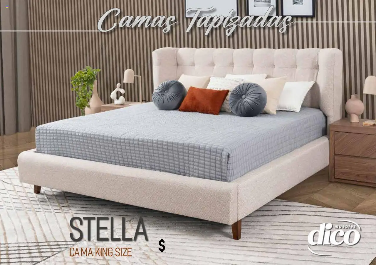 Nuevas ofertas de Muebles Dico válidas en toda la República Mexicana desde el 25.09.2025. ¡Encuentra las mejores ofertas en Muebles Dico - Catálogo Camas Topazidas! | Página: 21 | Productos: Cama