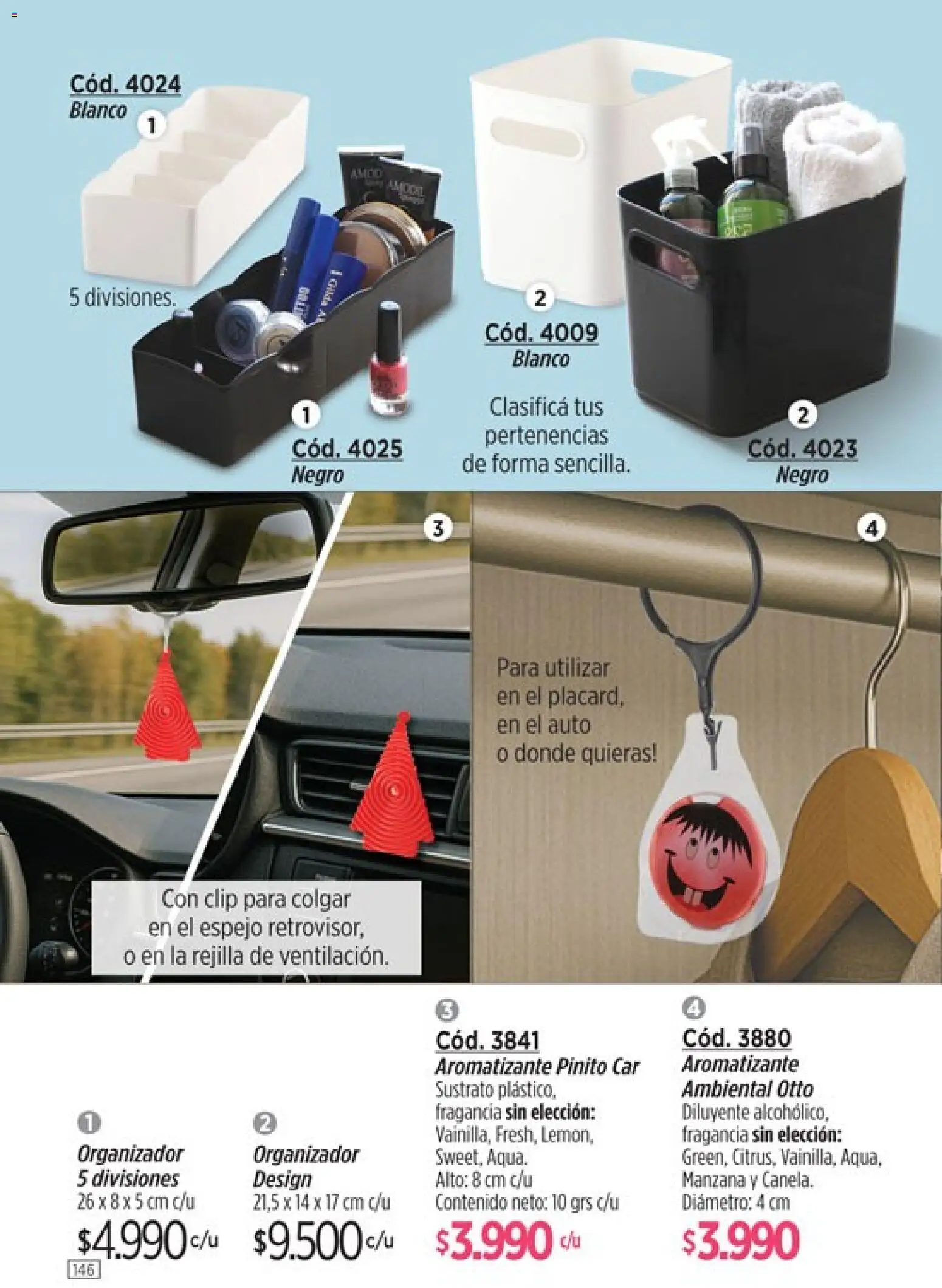 Catálogo Amodil Campaña 3 │ válido desde el 01.03.2026 | Página: 146 | Productos: Espejo, Rejilla, Fragancia, Manzana