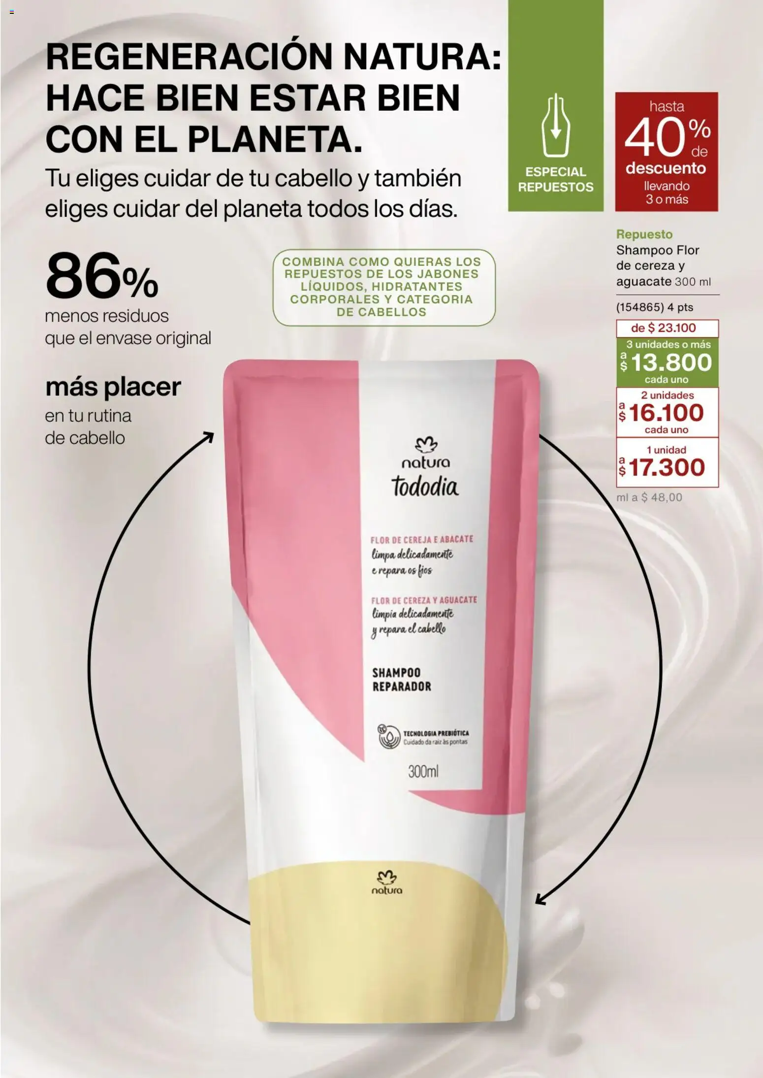 Natura revista - valida desde el 02.01.2026 | Página: 132 | Productos: Aguacate, Shampoo