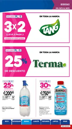 Vista previa La Anonima catálogo válido desde el 18.12.2025 | Página: 15 | Productos: Azucar, Soda, Pomelo, Sierra