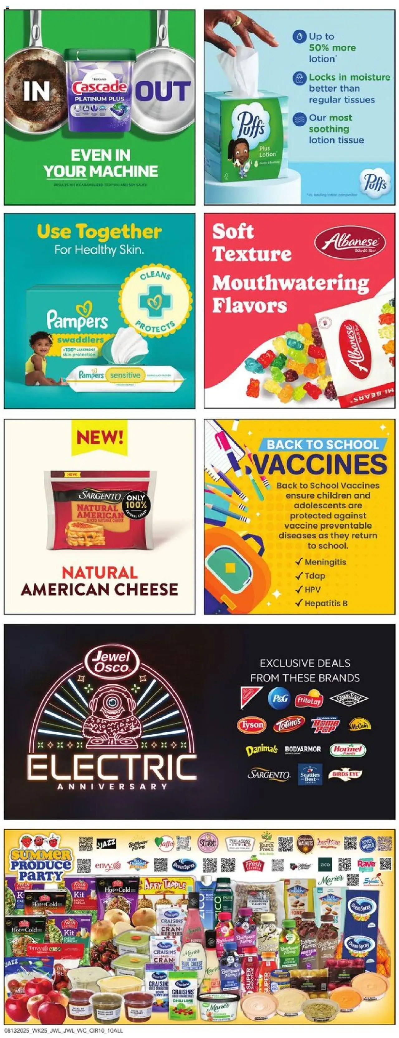 Jewel Osco Weekly Ad - valid from 13.08.2025 | Page: 13 | Products: Berries, Cheese, Cream, Sauce