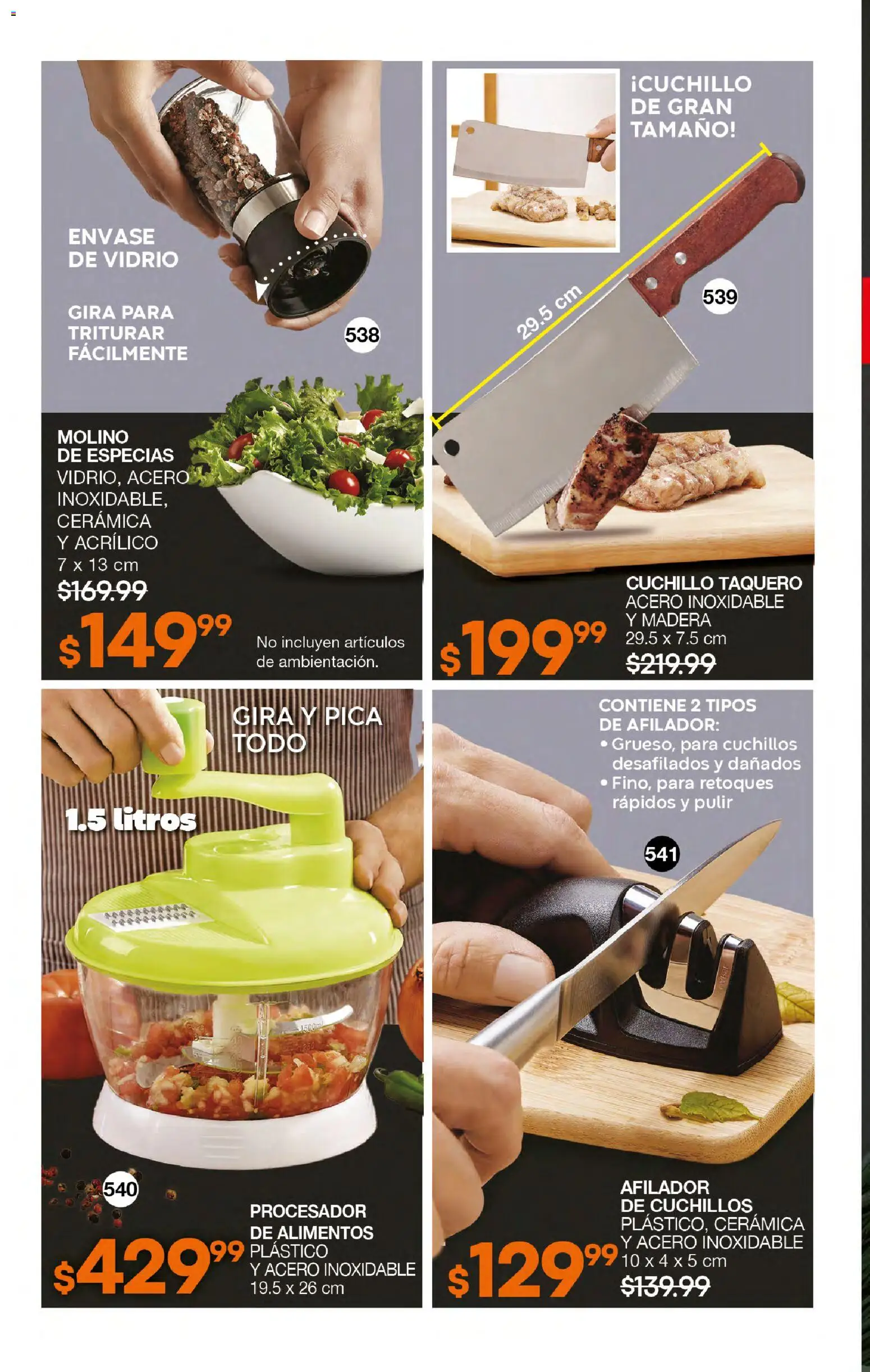 Nuevas ofertas de Fuller válidas en toda la República Mexicana desde el 18.02.2026. ¡Encuentra las mejores ofertas en Fuller campaña 23 2026! | Página: 172 | Productos: Cuchillo