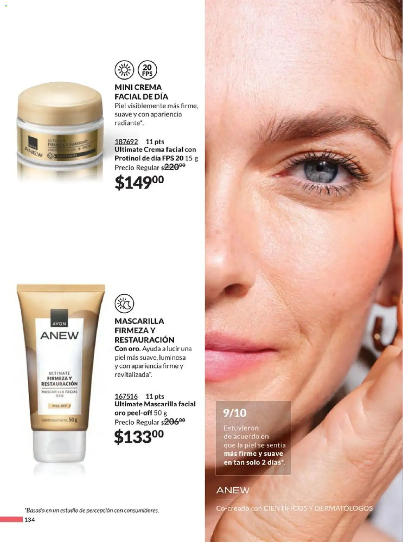 Nuevas ofertas de AVON válidas en toda la República Mexicana desde el 20.12.2025. ¡Encuentra las mejores ofertas en AVON campaña 1 2026! | Página: 141 | Productos: Crema, Radiante, Mascarilla