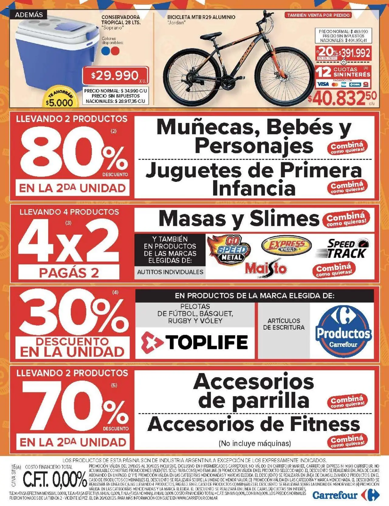 Carrefour - Ofertas Carrefour | 21 al 30 Octubre - 877a82af-aec3-47b2-a5ca-060b2cfa1f47 │ válido desde el 21.10.2025 | Página: 23 | Productos: Caso, Parrilla, Sobre, Té