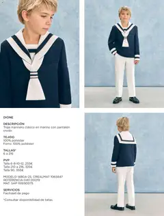 Vista previa de El Corte Inglés catálogo Comuniones , nuevo folleto de la tienda, válido en México a partir del 20.11.2025 | Página: 11 | Productos: Traje