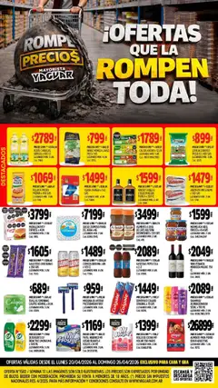 Vista previa Yaguar catálogo válido desde el 20.04.2026