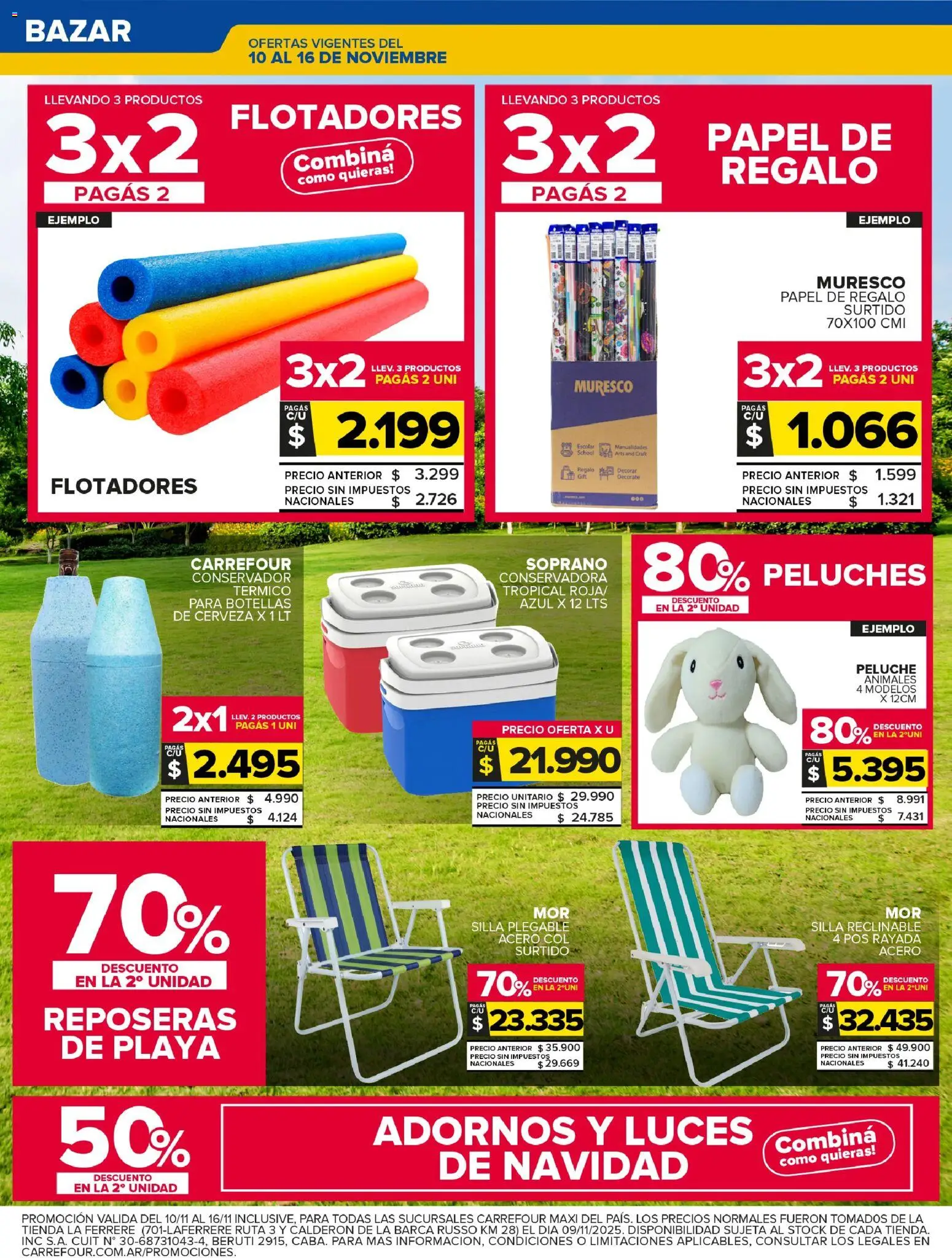 Carrefour Maxi catálogo │ válido desde el 10.11.2025 | Página: 27 | Productos: Conservadora, Silla, Cerveza