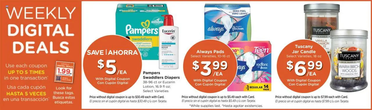 Smith's Weekly Ad - WY - valid from 22.10.2025 | Page: 3 | Products: Pads
