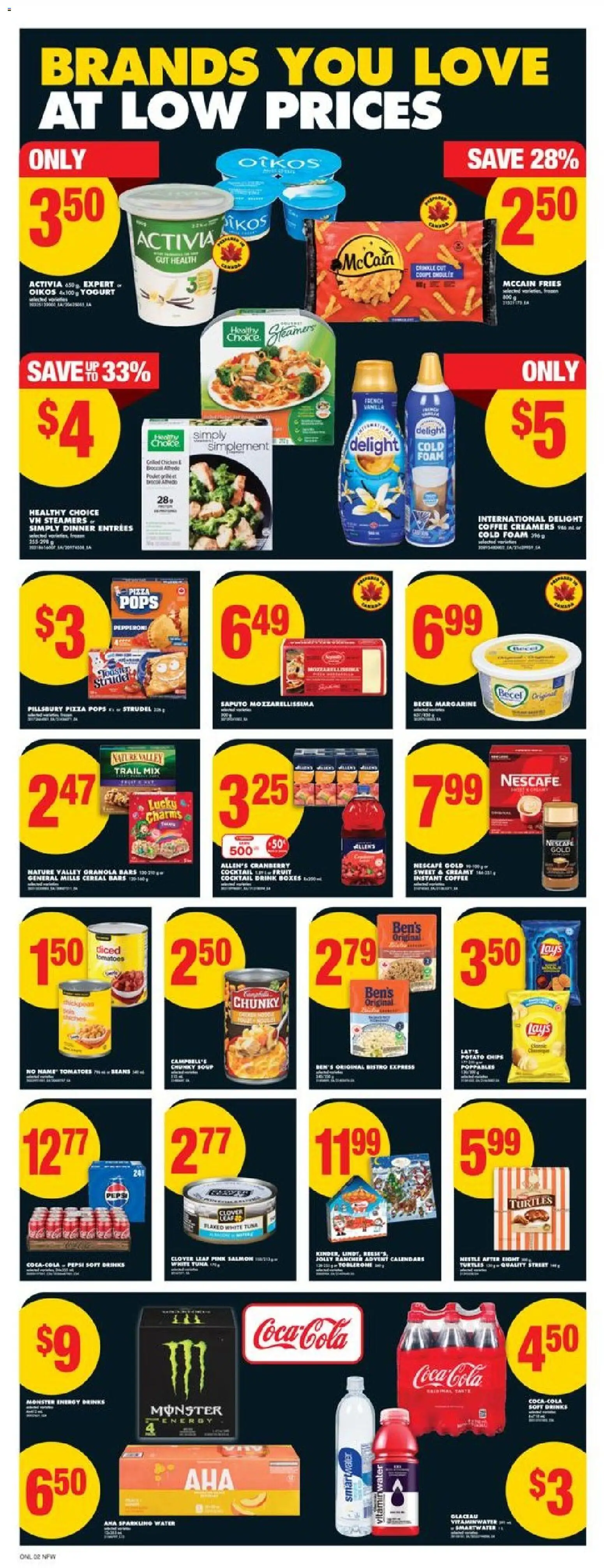 No Frills flyer valid from 06.11.2025 | Page: 6 | Products: Cheese, Juice, Chicken, Tomatoes