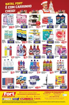 Fort Atacadista - Ofertas da semana - Pré-Visualização do folheto da loja Fort Atacadista, válido de 24.11.2025 | Página: 4 | Produtos: Pampers, Fragrância, Roupas, Creme dental