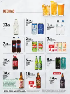 Zaffari Folheto - válido de 17.06.2025 | Página: 15 | Produtos: Água mineral 500ml, Água de coco, Água mineral, Monster