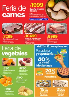 Vea ofertas │ válido desde el 12.09.2025 | Página: 2 | Productos: Panadería, Pollo, Papa, Cerdo