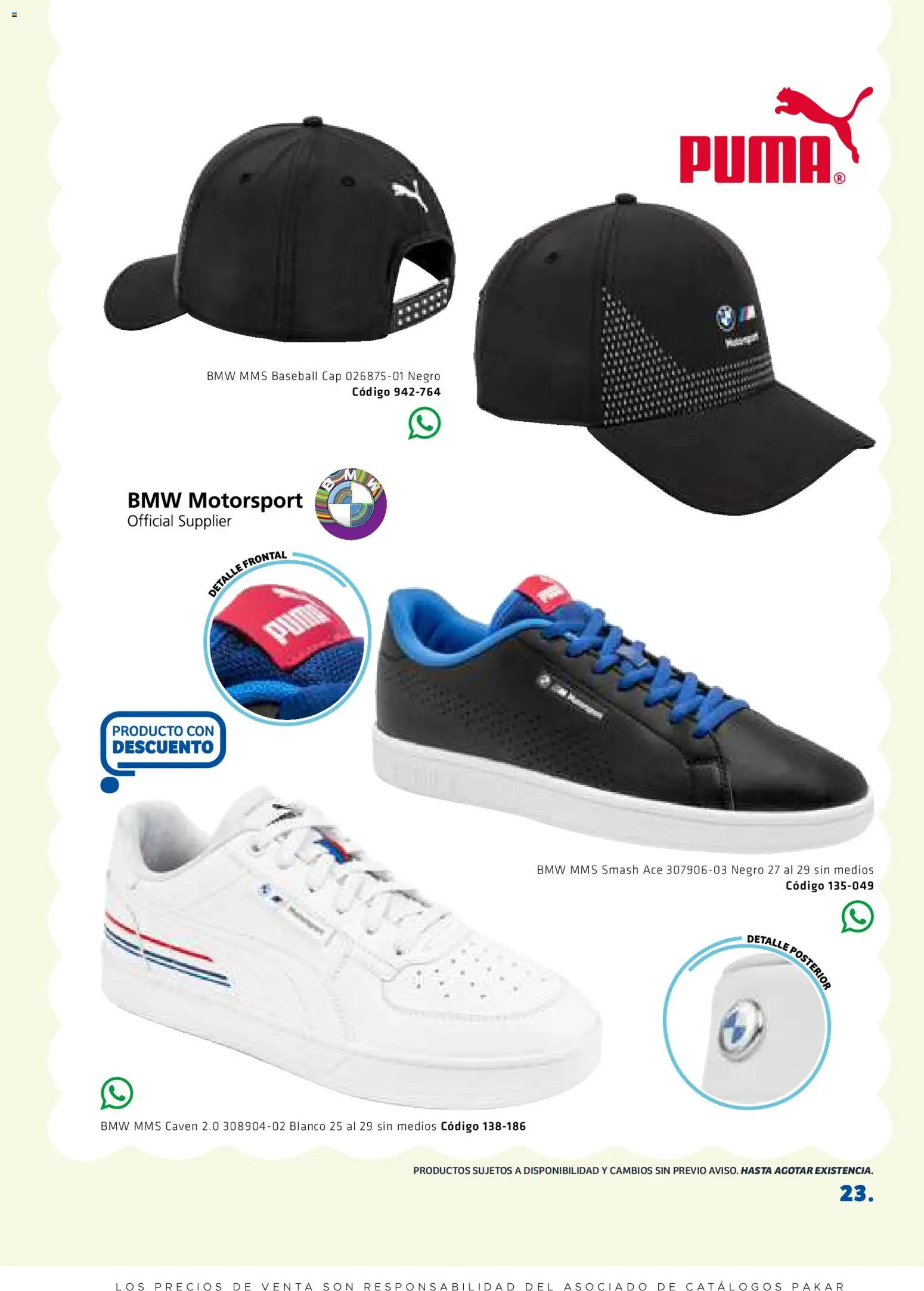 Nuevas ofertas de SC Pakar válidas en toda la República Mexicana desde el 27.02.2026. ¡Encuentra las mejores ofertas en SC Pakar catálogo Premium Men Tomo 2! | Página: 23