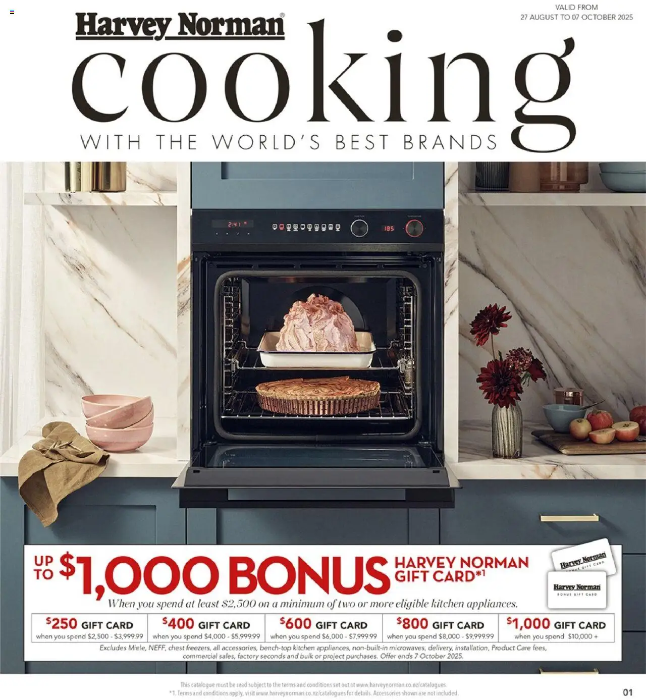 Harvey Norman catalogue from 27.08.2025 | Page: 1