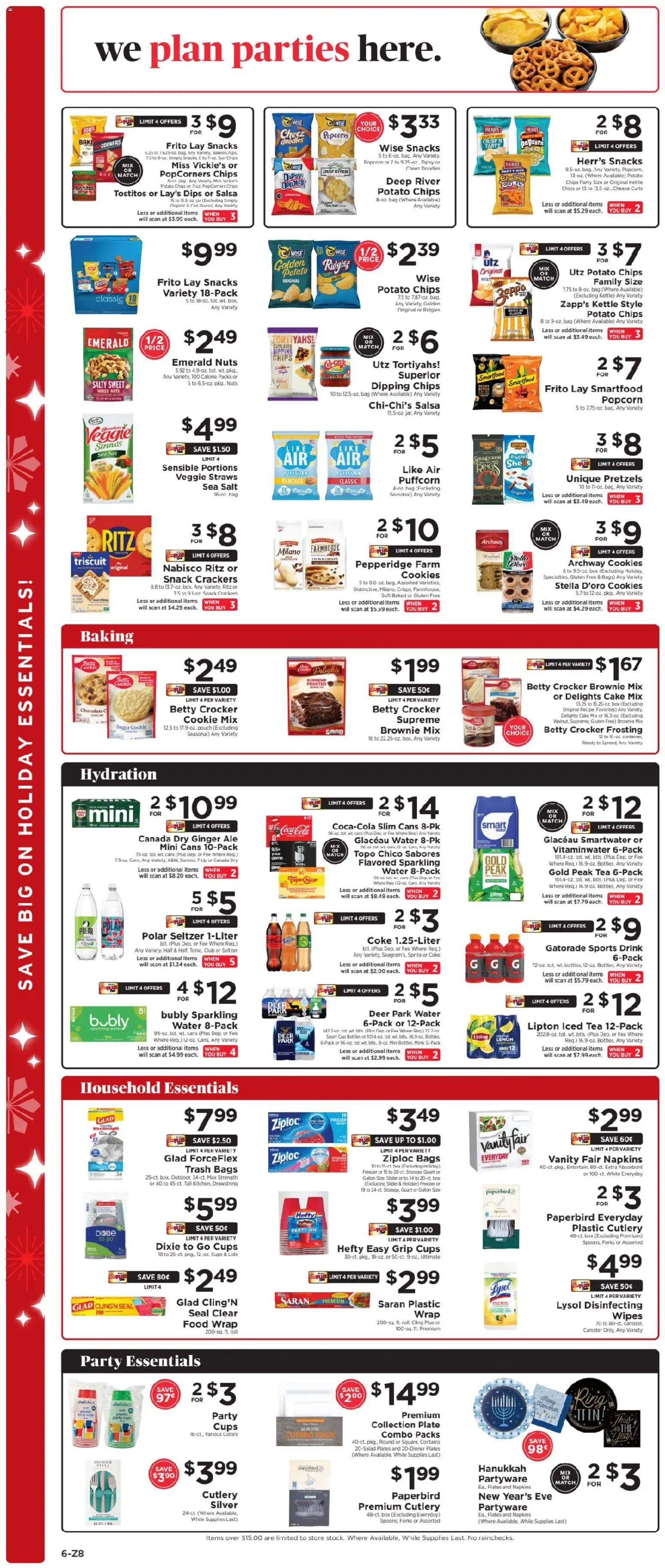 ShopRite Weekly Ad - valid from 12.12.2025 | Page: 7 | Products: Nuts, Cap, Bag, Freezer