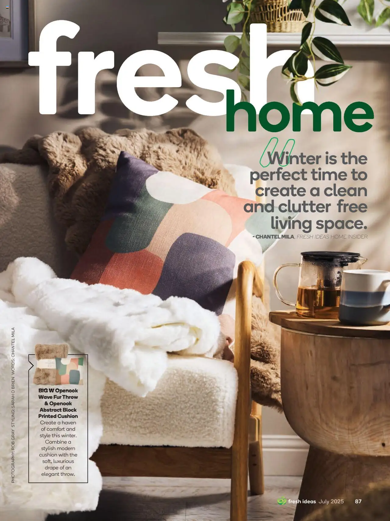 Woolworths catalogue - valid from 01.07.2025 | Page: 87 | Products: Cushion, Fur