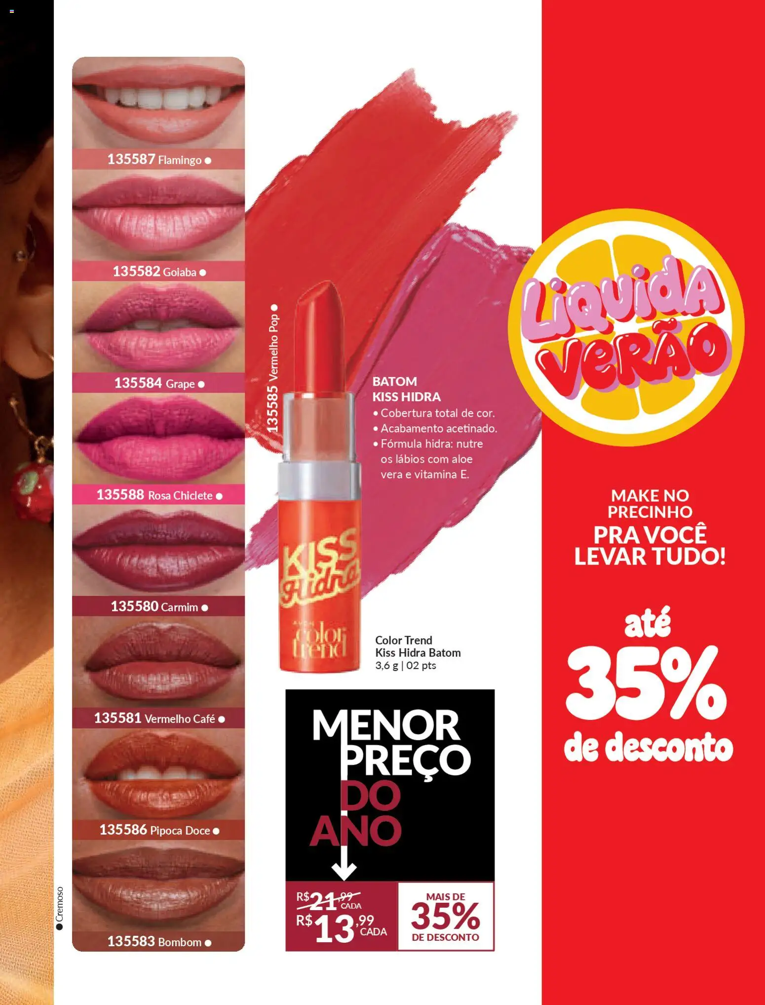 Avon Folheto - válido de 19.12.2025 | Página: 151 | Produtos: Goiaba, Batom, Café, Bombom