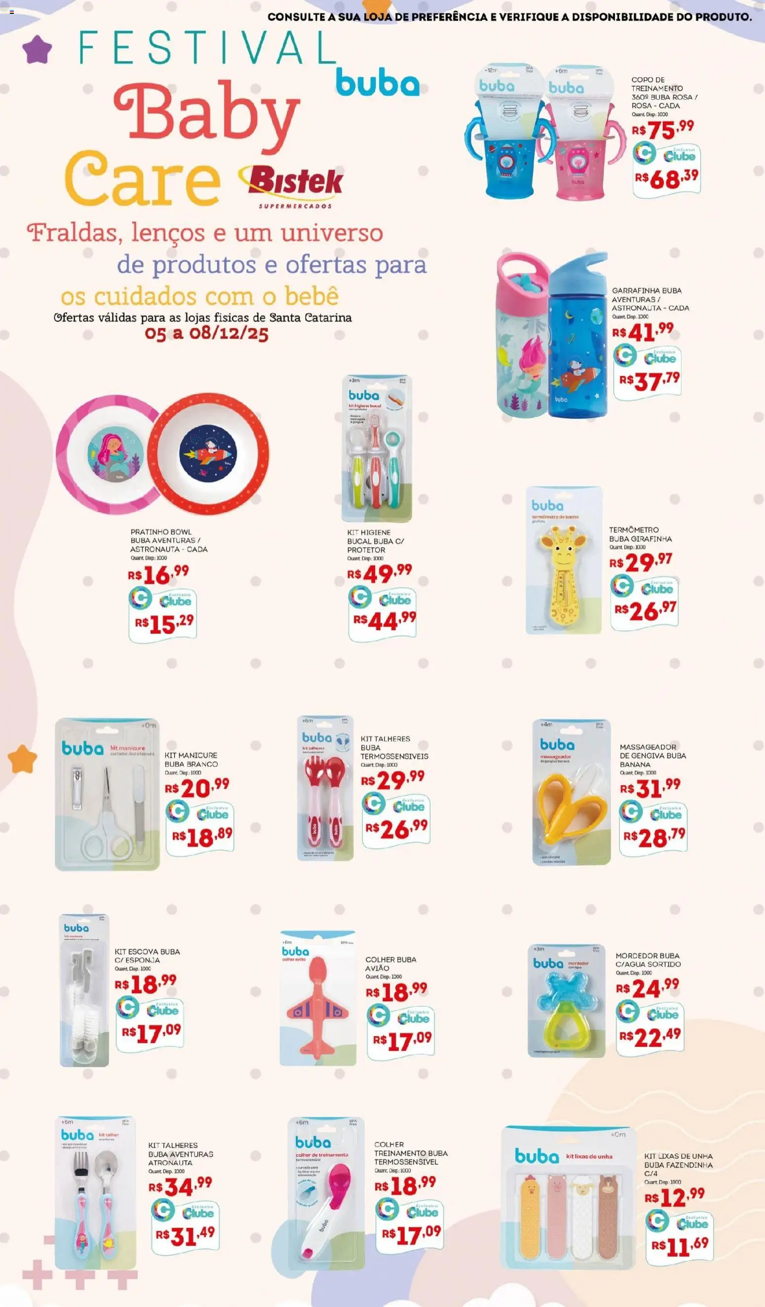 Bistek Supermercados Folheto - válido de 05.12.2025 | Página: 3 | Produtos: Termômetro, Cará, Esponja, Talheres