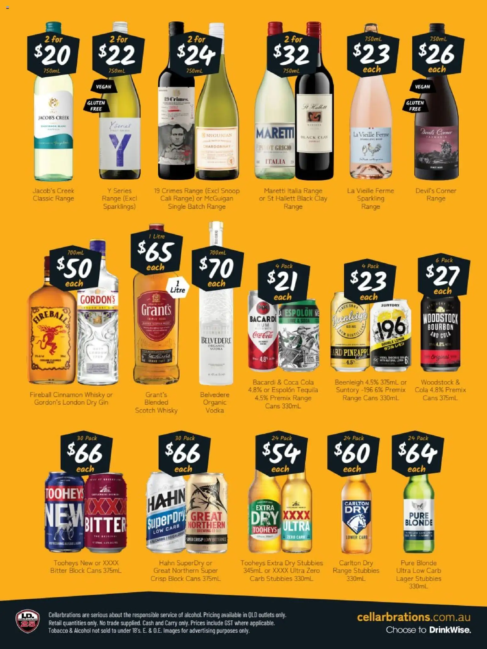 Cellarbrations catalogue - valid from 26.01.2026 | Page: 2 | Products: Coca Cola, Gin, Scotch, Clay