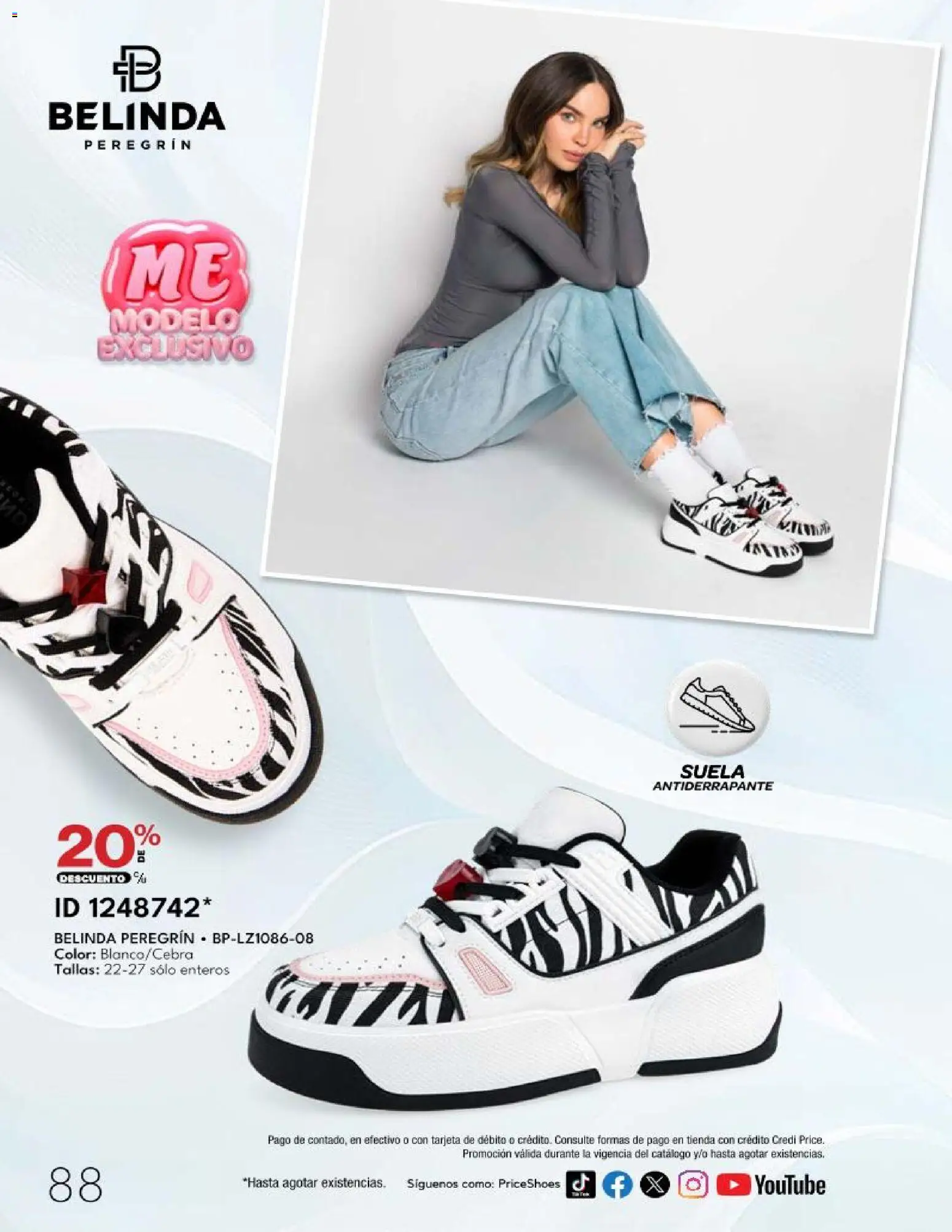 Nuevas ofertas de Price Shoes válidas en toda la República Mexicana desde el 20.03.2026. ¡Encuentra las mejores ofertas en Price Shoes catálogo 10 Pagos Sin Intereses! | Página: 88