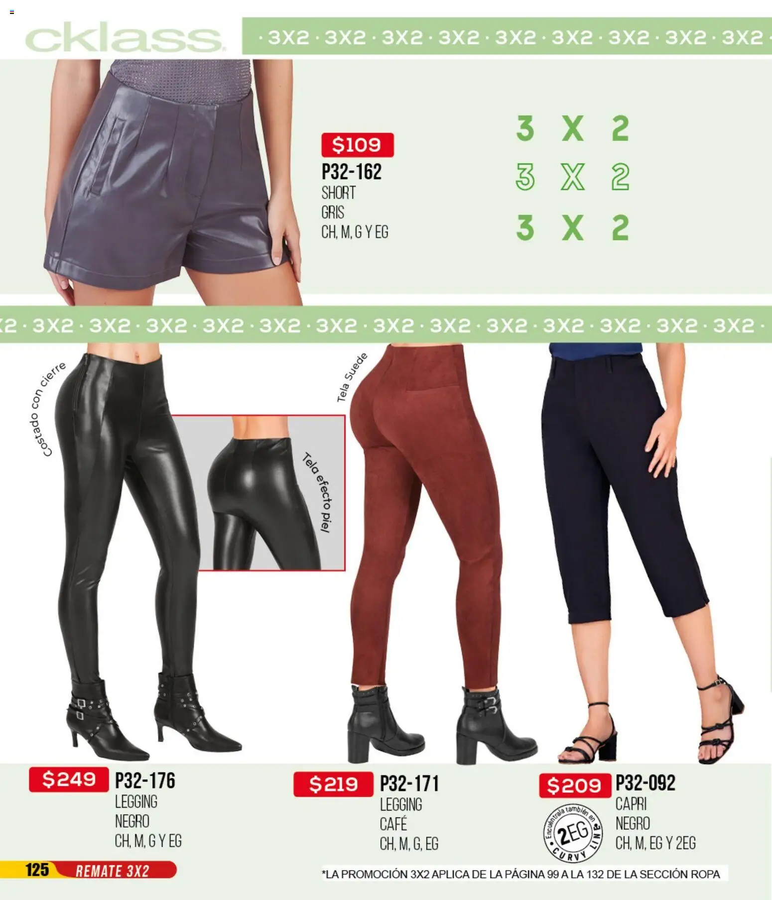 Nuevas ofertas de Cklass válidas en toda la República Mexicana desde el 10.02.2026. ¡Encuentra las mejores ofertas en Cklass catálogo Remate Digital Ropa! | Página: 126