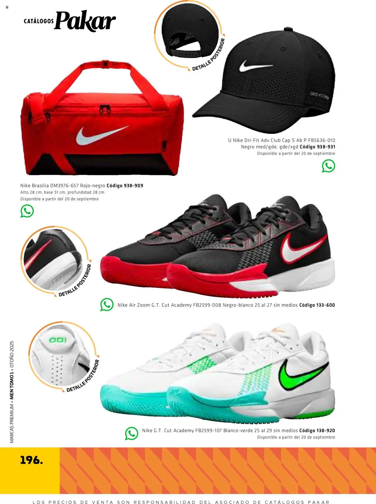 Nuevas ofertas de SC Pakar válidas en toda la República Mexicana desde el 29.08.2025. ¡Encuentra las mejores ofertas en SC Pakar - Catálogo Otoño Men Tomo 1! | Página: 196