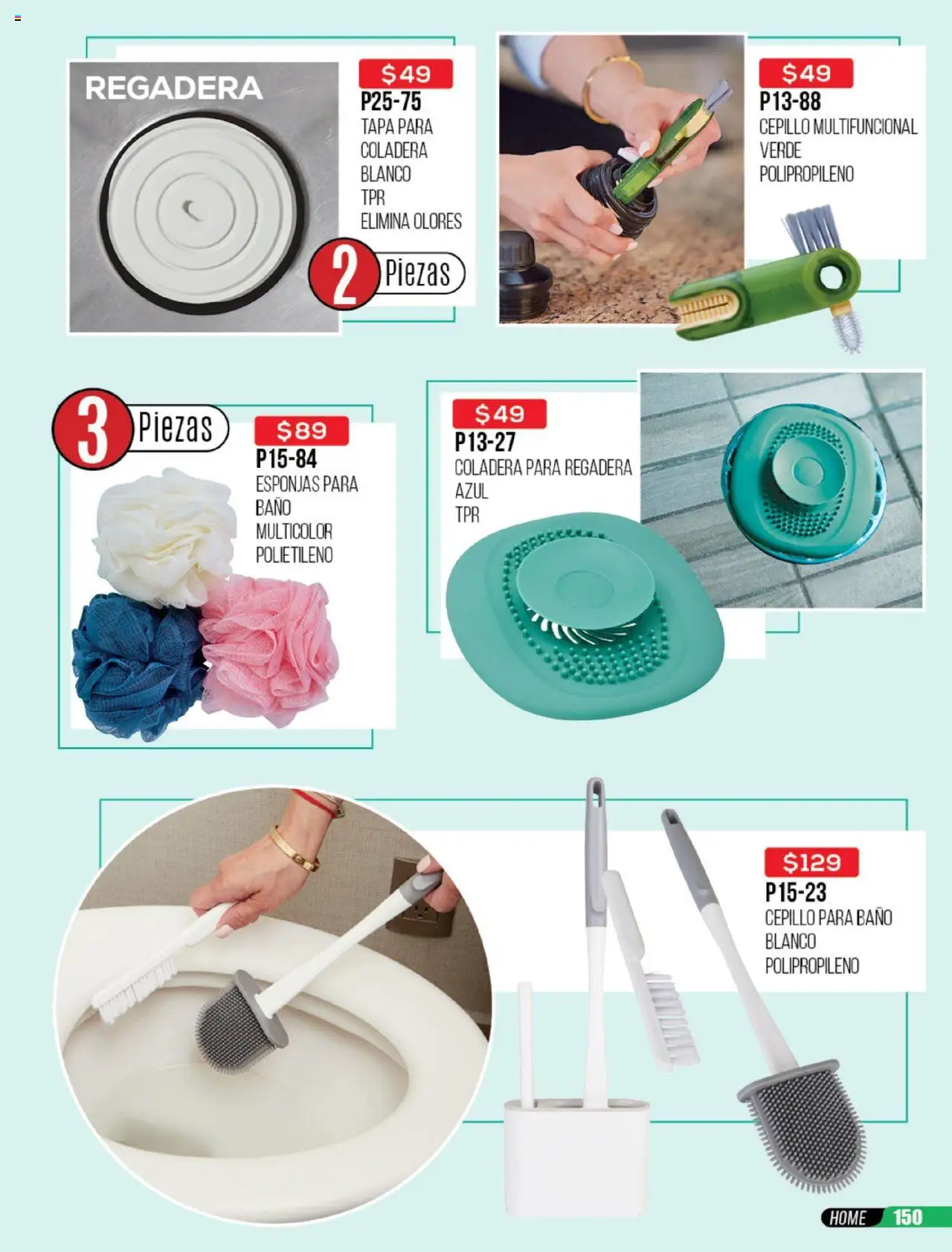 Nuevas ofertas de Cklass válidas en toda la República Mexicana desde el 23.06.2025. ¡Encuentra las mejores ofertas en Cklass catálogo Rebajas Sobre Calzado! | Página: 536 | Productos: Cepillo, Baño, Regadera