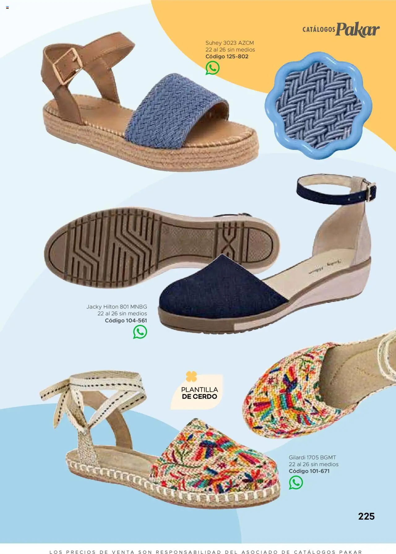 Nuevas ofertas de SC Pakar válidas en toda la República Mexicana desde el 31.01.2025. ¡Encuentra las mejores ofertas en SC Pakar catálogo Primavera Verano! | Página: 225 | Productos: Cerdo