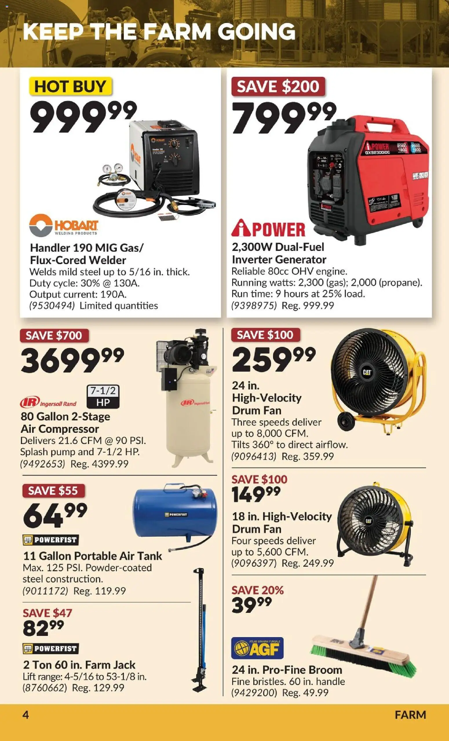 Princess Auto flyer valid from 24.03.2026 | Page: 12 | Products: Fan