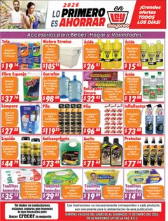 Vista previa de Casa Ley folleto La Paz, nuevo folleto de la tienda, válido en México a partir del 05.01.2026