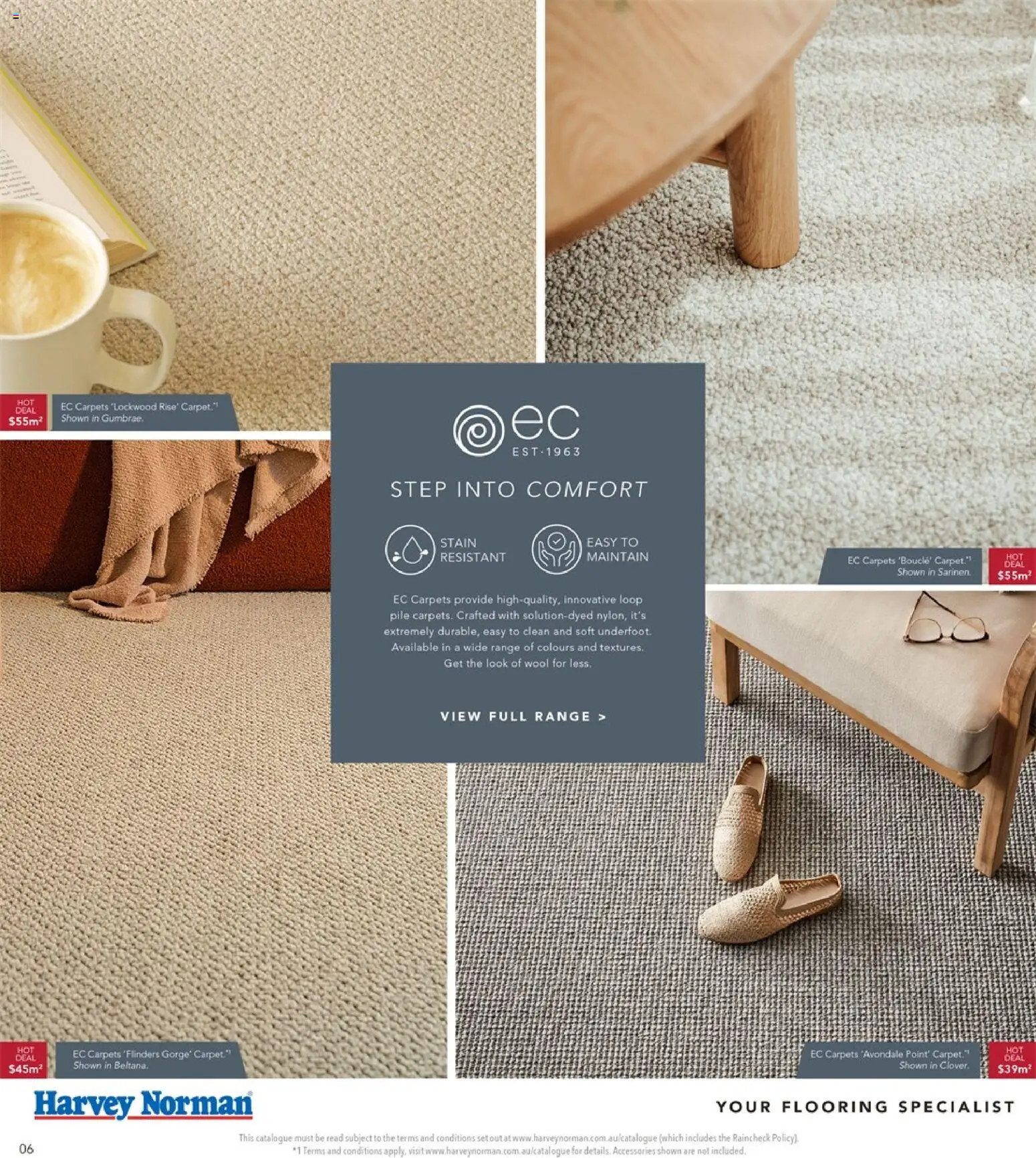 Harvey Norman catalogue - valid from 09.04.2026 | Page: 6 | Products: Flooring, Accessories