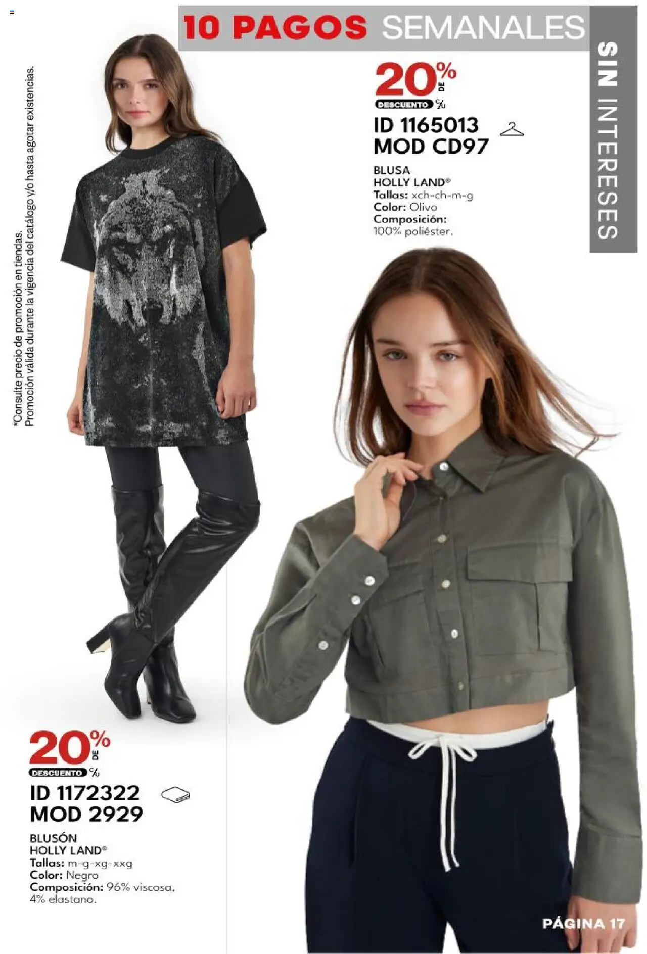 Nuevas ofertas de Price Shoes válidas en toda la República Mexicana desde el 06.10.2025. ¡Encuentra las mejores ofertas en Price Shoes - Catálogo - 10 Pagos sin Intereses! | Página: 17 | Productos: Blusa