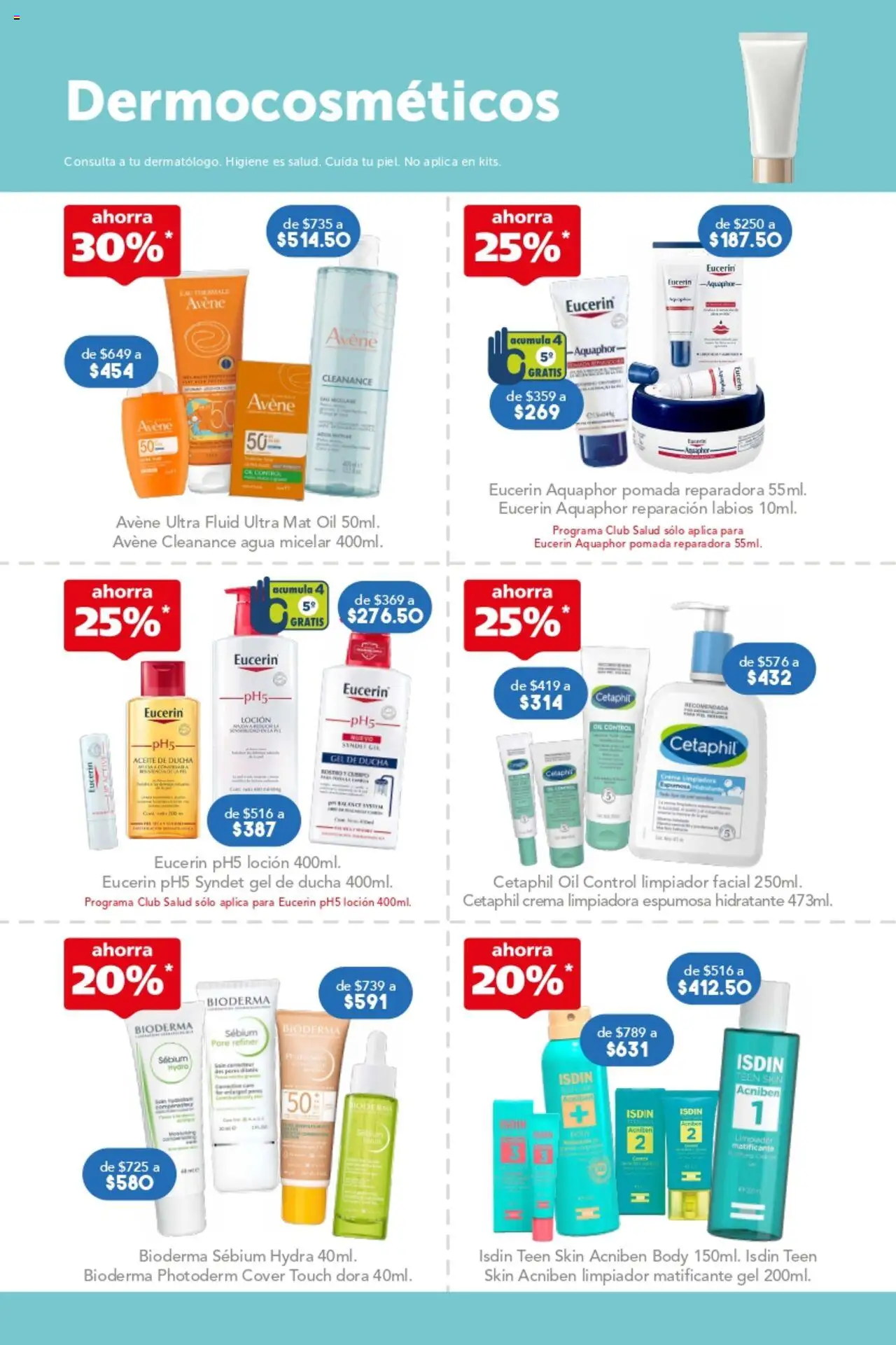 Nuevas ofertas de Farmacia San Pablo válidas en toda la República Mexicana desde el 24.08.2025. ¡Encuentra las mejores ofertas en Farmacia San Pablo catálogo! | Página: 10 | Productos: Agua, Limpiador facial, Pomada, Body