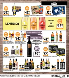 Preview of Supabarn  Catalogue  - valid from 05.11.2025 | Page: 11 | Products: Rake, Bourbon, Vodka, Lemon