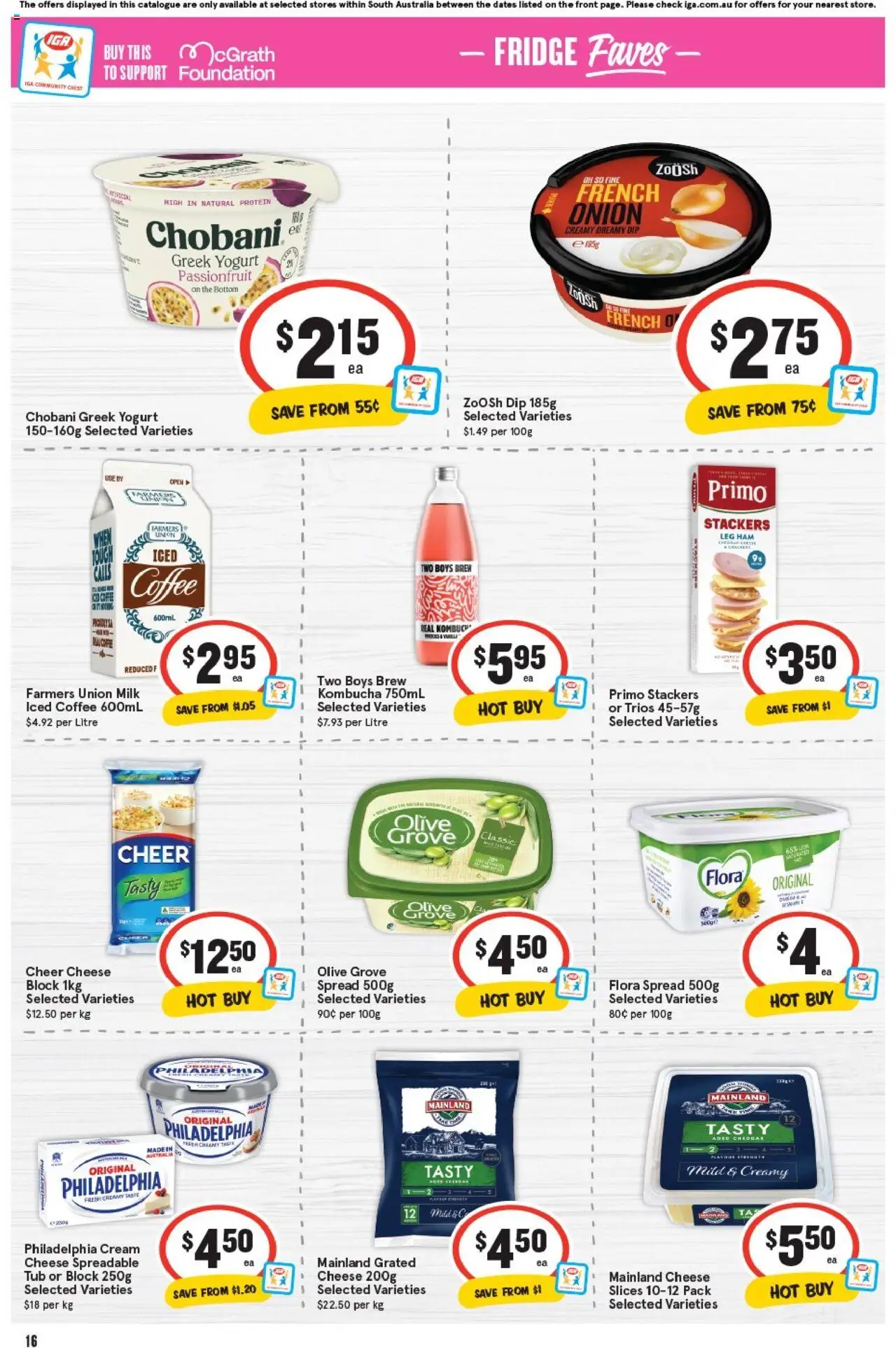 IGA catalogue - valid from 17.09.2025 | Page: 12 | Products: Coffee, Ham, Foundation, Fridge