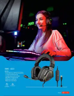 Vista previa de Steren catálogo, nuevo folleto de la tienda, válido en México a partir del 01.01.2025 | Página: 33 | Productos: Ecualizador, Audio, Audífonos, Micrófono