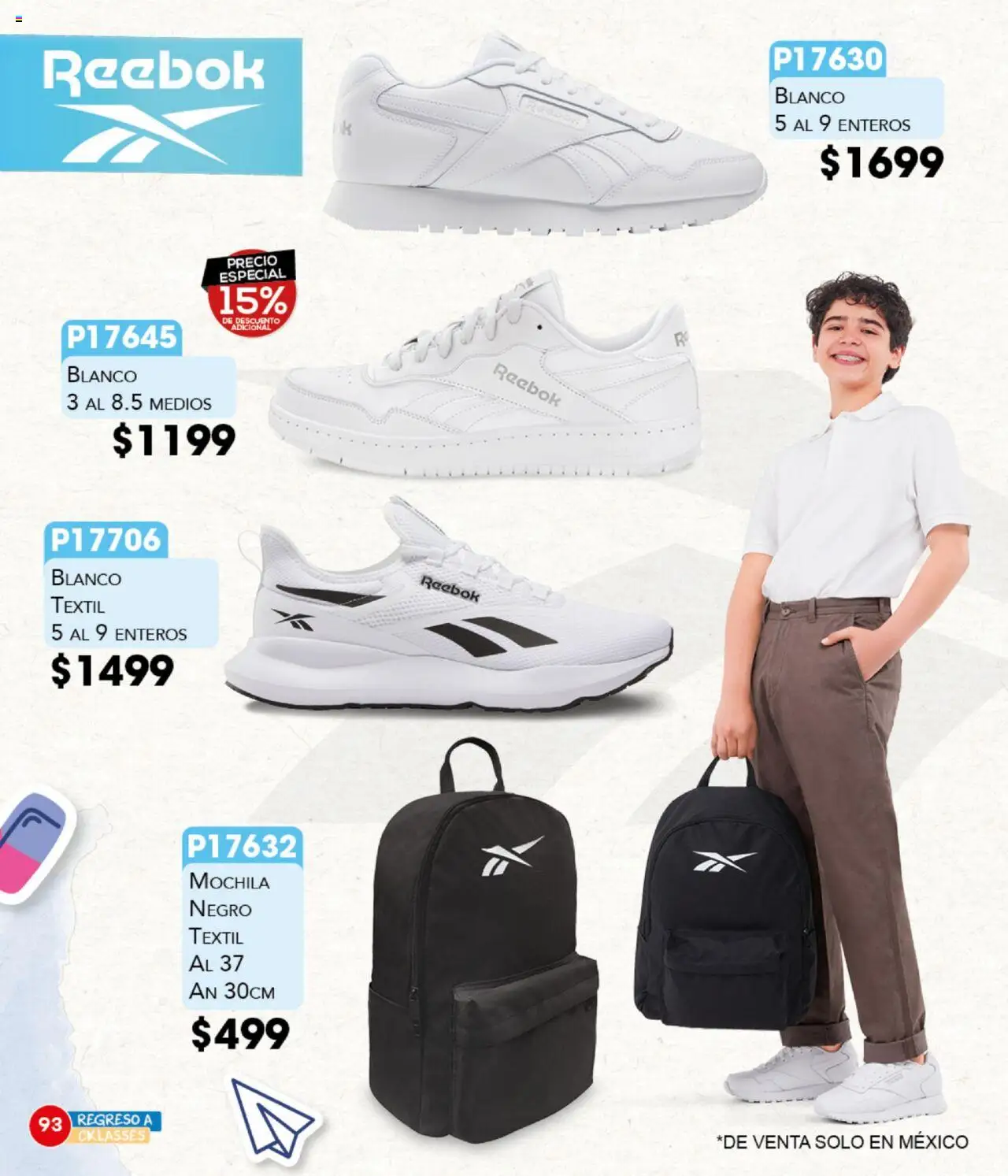 Nuevas ofertas de Cklass válidas en toda la República Mexicana desde el 18.08.2025. ¡Encuentra las mejores ofertas en Cklass - Catálogo Regreso a Clases! | Página: 94 | Productos: Mochila