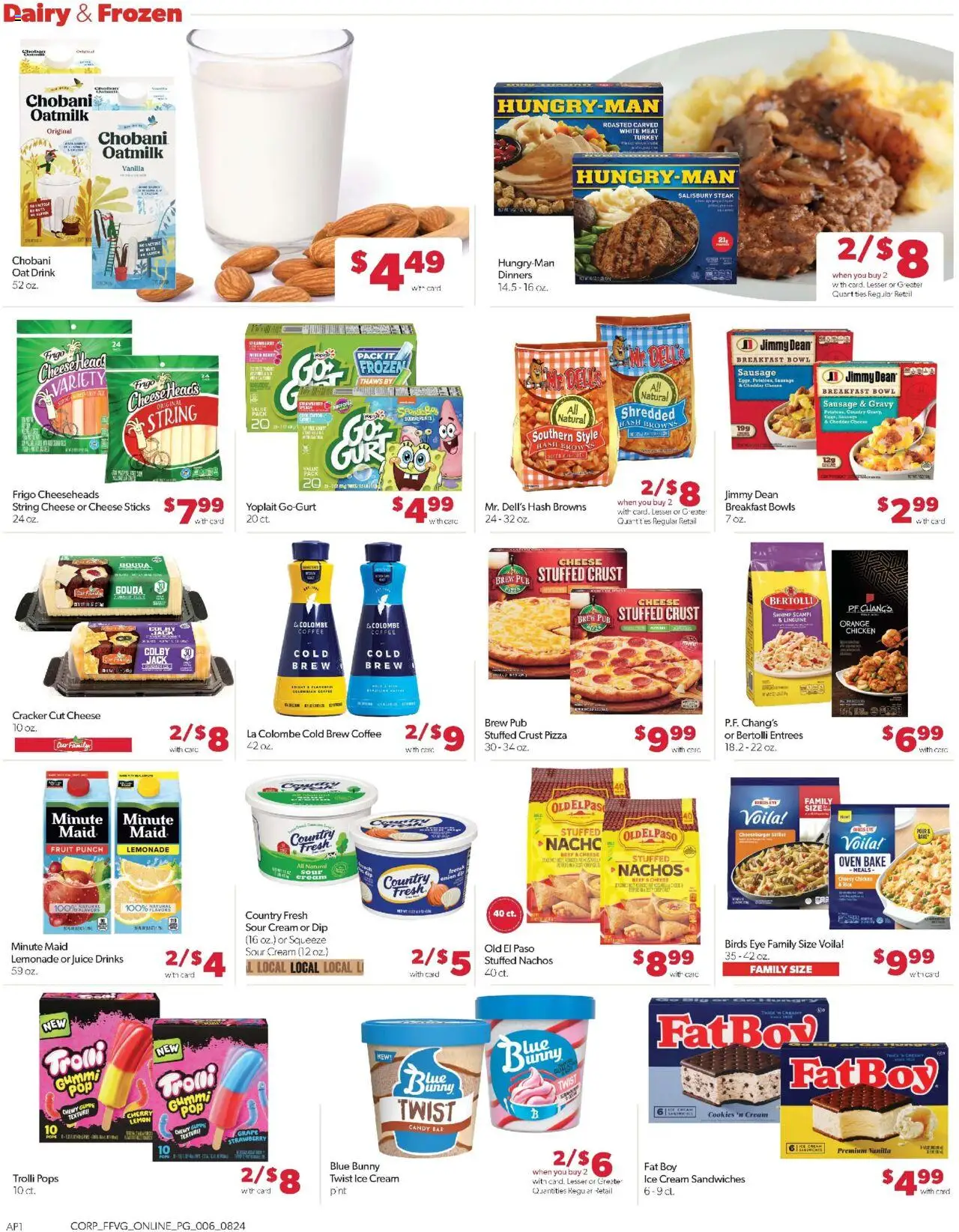 Family Fare Weekly Ad - valid from 31.08.2025 | Page: 14 | Products: Skillet, Beef, Ice cream, Sausage