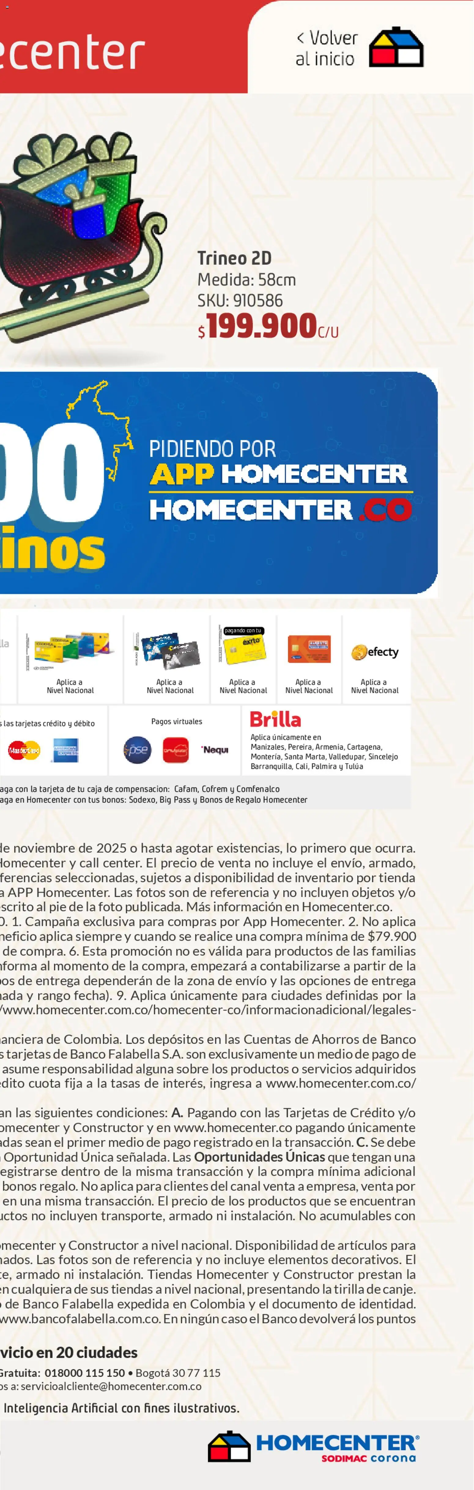Homecenter revista - valida desde el 14.10.2025 | Página: 46