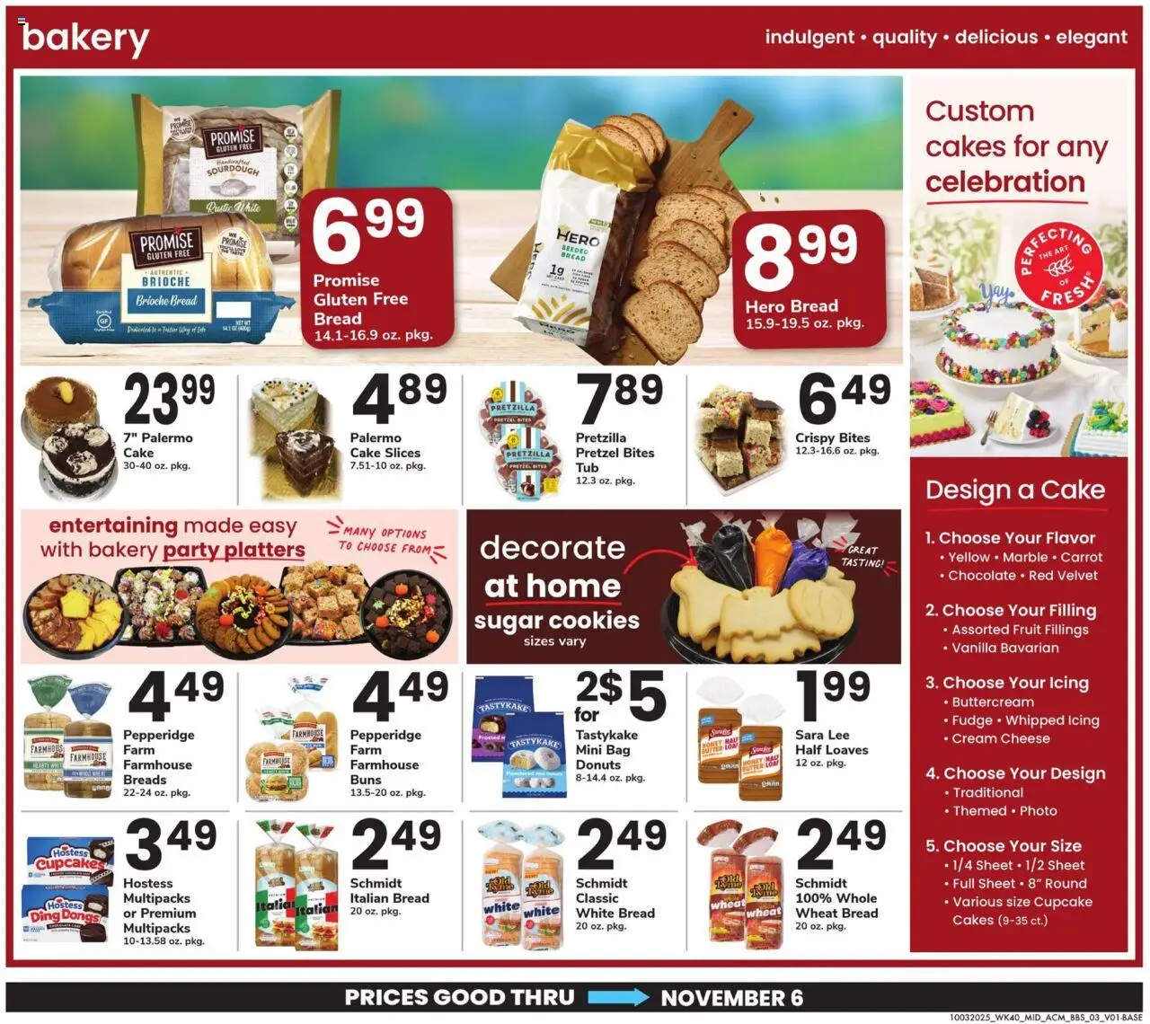 Acme Big Book of Savings - valid from 03.10.2025 | Page: 3 | Products: Butter, Cream, Bag, Sheet