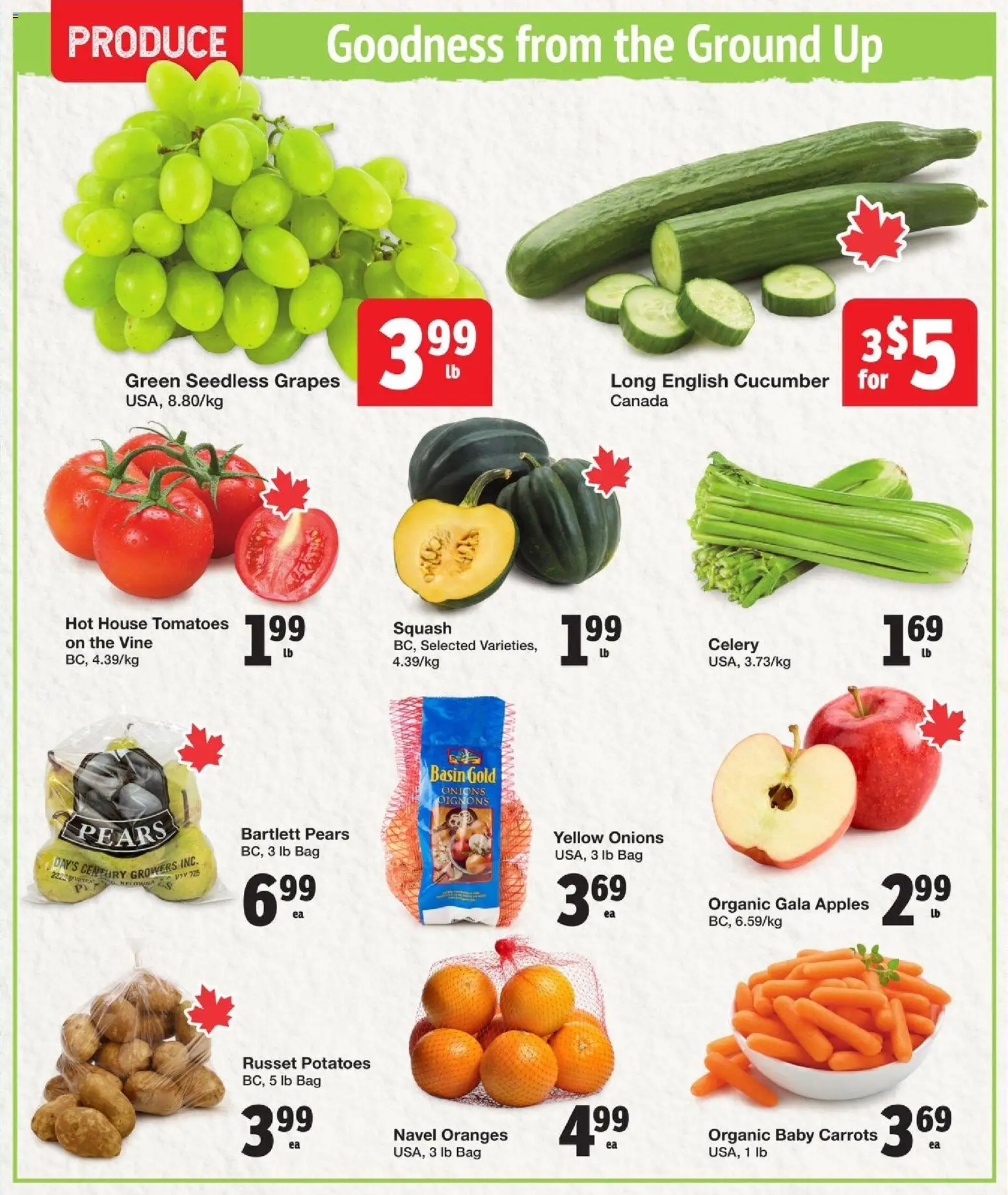 Quality Foods flyer valid from 30.10.2025 | Page: 2 | Products: Potatoes, Bag, Apples, Oranges