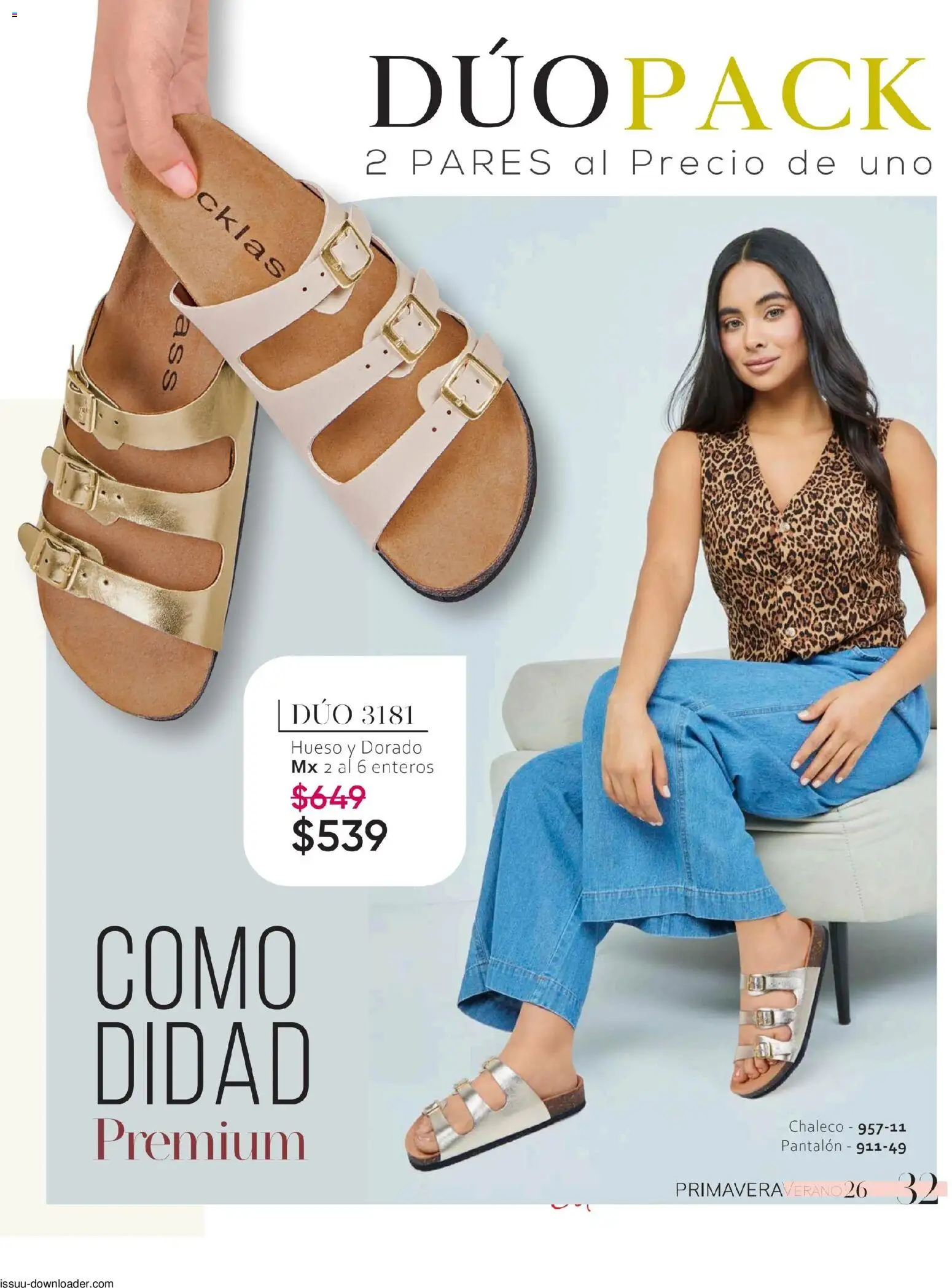 Nuevas ofertas de Cklass válidas en toda la República Mexicana desde el 26.01.2026. ¡Encuentra las mejores ofertas en Cklass catálogo Especial Calzado! | Página: 33 | Productos: Chaleco