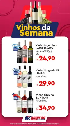 Komprao Atacadista - Ofertas Vinhos da Semana - Pré-Visualização do folheto da loja Komprao Atacadista, válido de 24.02.2026
