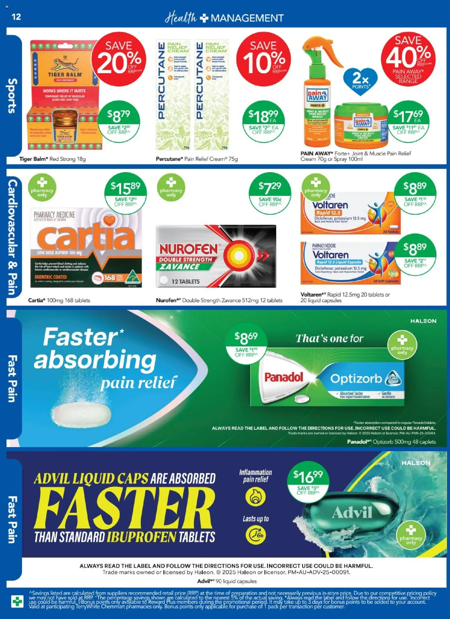 Terry White catalogue - valid from 22.01.2026 | Page: 13 | Products: Cream, Tablets, Pain relief