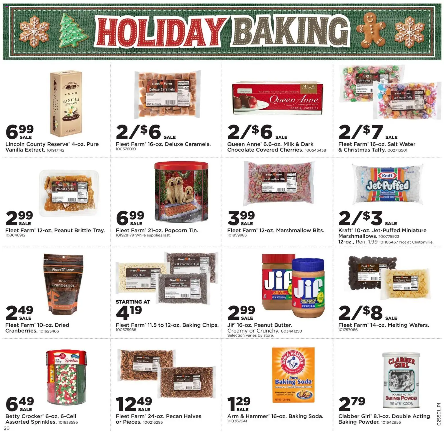 Mills Fleet Farm Weekly Ad - valid from 11.12.2025 | Page: 26 | Products: Cherries, Chocolate, Chips, Water