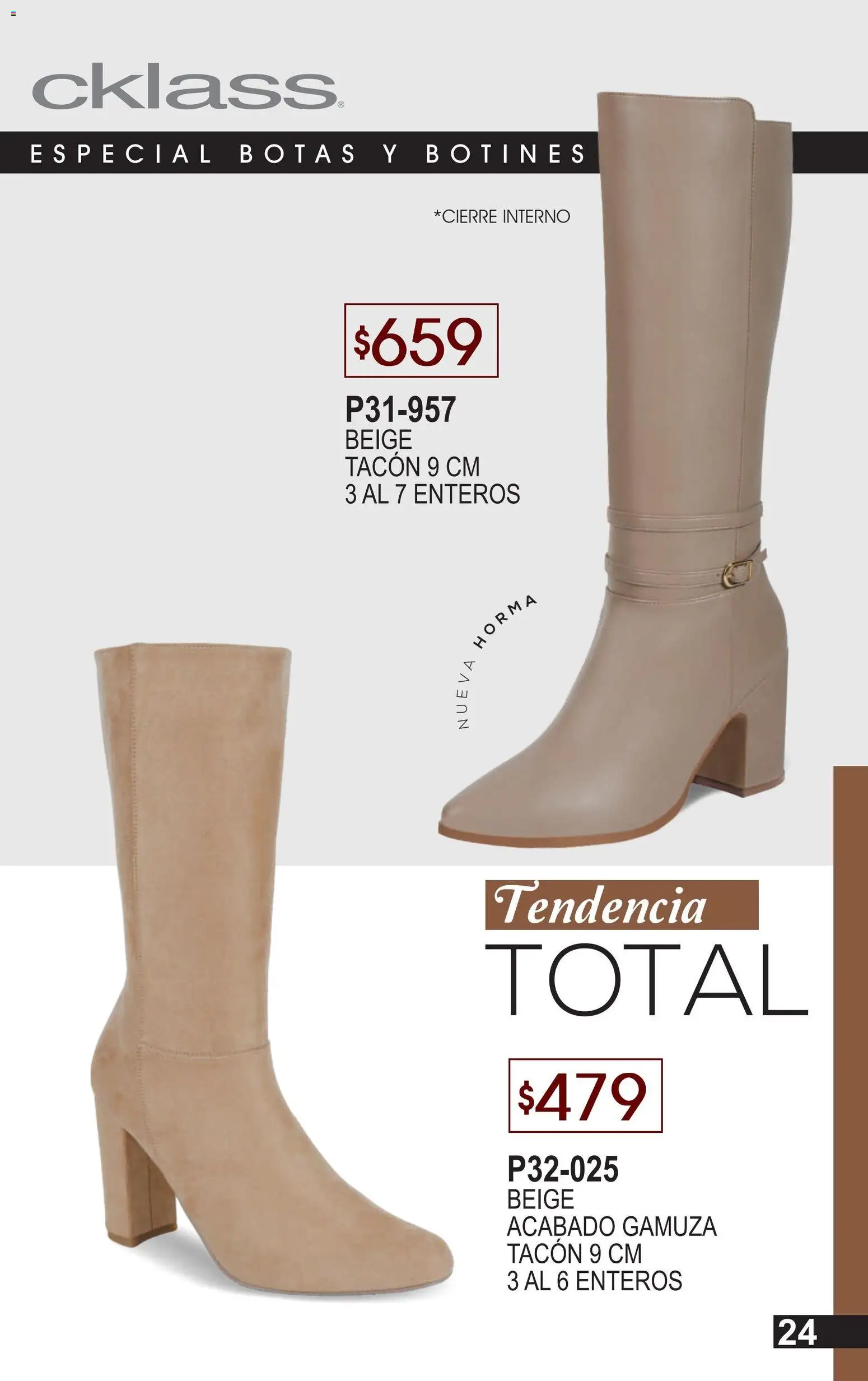 Nuevas ofertas de Cklass válidas en toda la República Mexicana desde el 02.01.2026. ¡Encuentra las mejores ofertas en Cklass catálogo Especial Reebok & Adidas! | Página: 56 | Productos: Botas, Gamuza, Botines