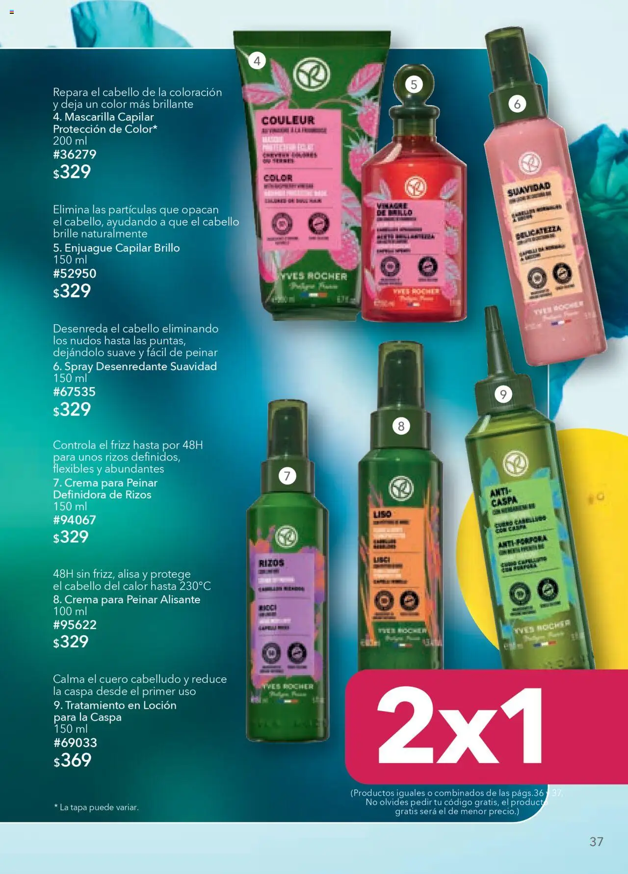 Nuevas ofertas de Yves Rocher válidas en toda la República Mexicana desde el 18.09.2025. ¡Encuentra las mejores ofertas en Yves Rocher - Campaña 13 2025! | Página: 37 | Productos: Crema, Brillo, Loción, Mascarilla